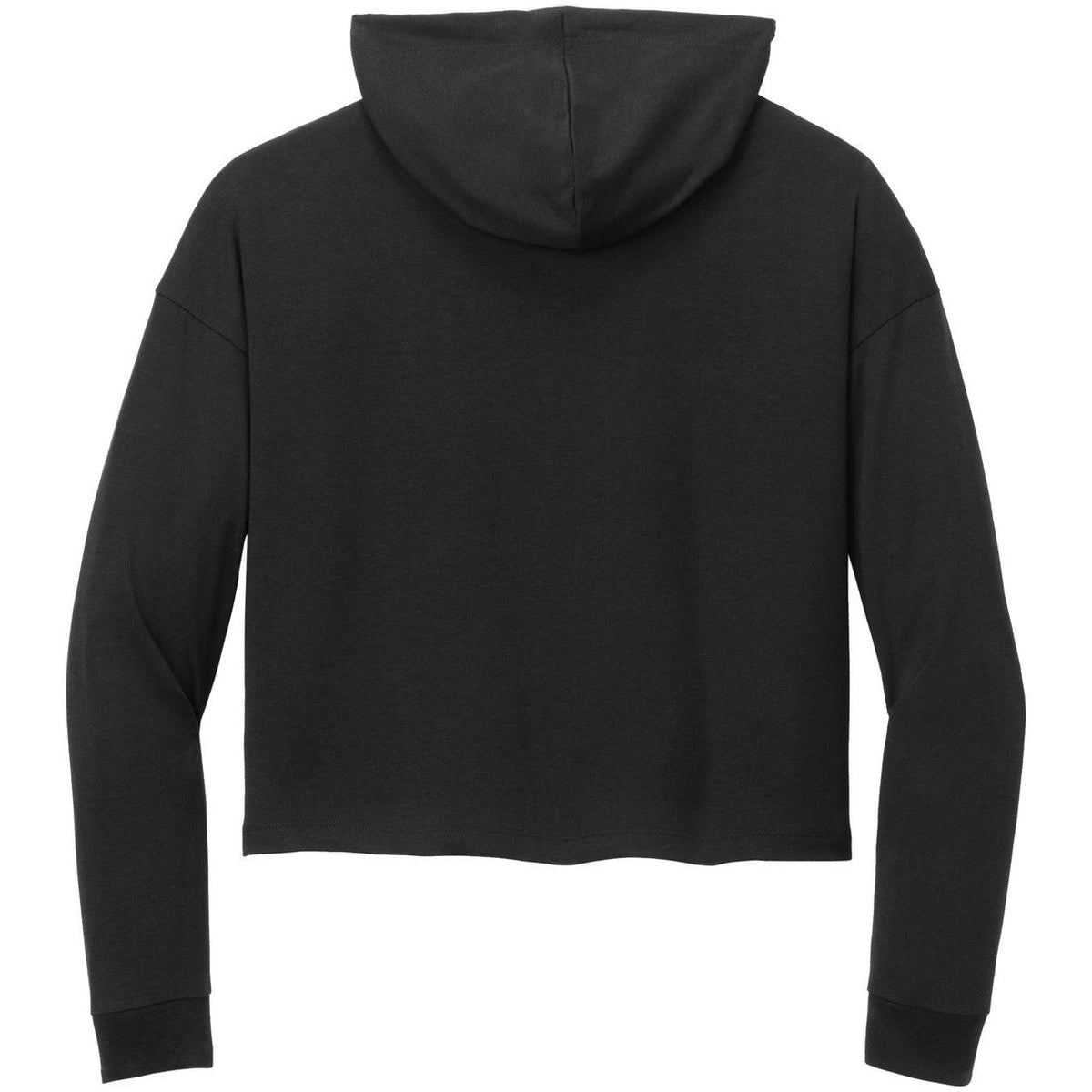 no-logo District Ladies Perfect Tri Midi Long Sleeve Hoodie-New-District-Thread Logic