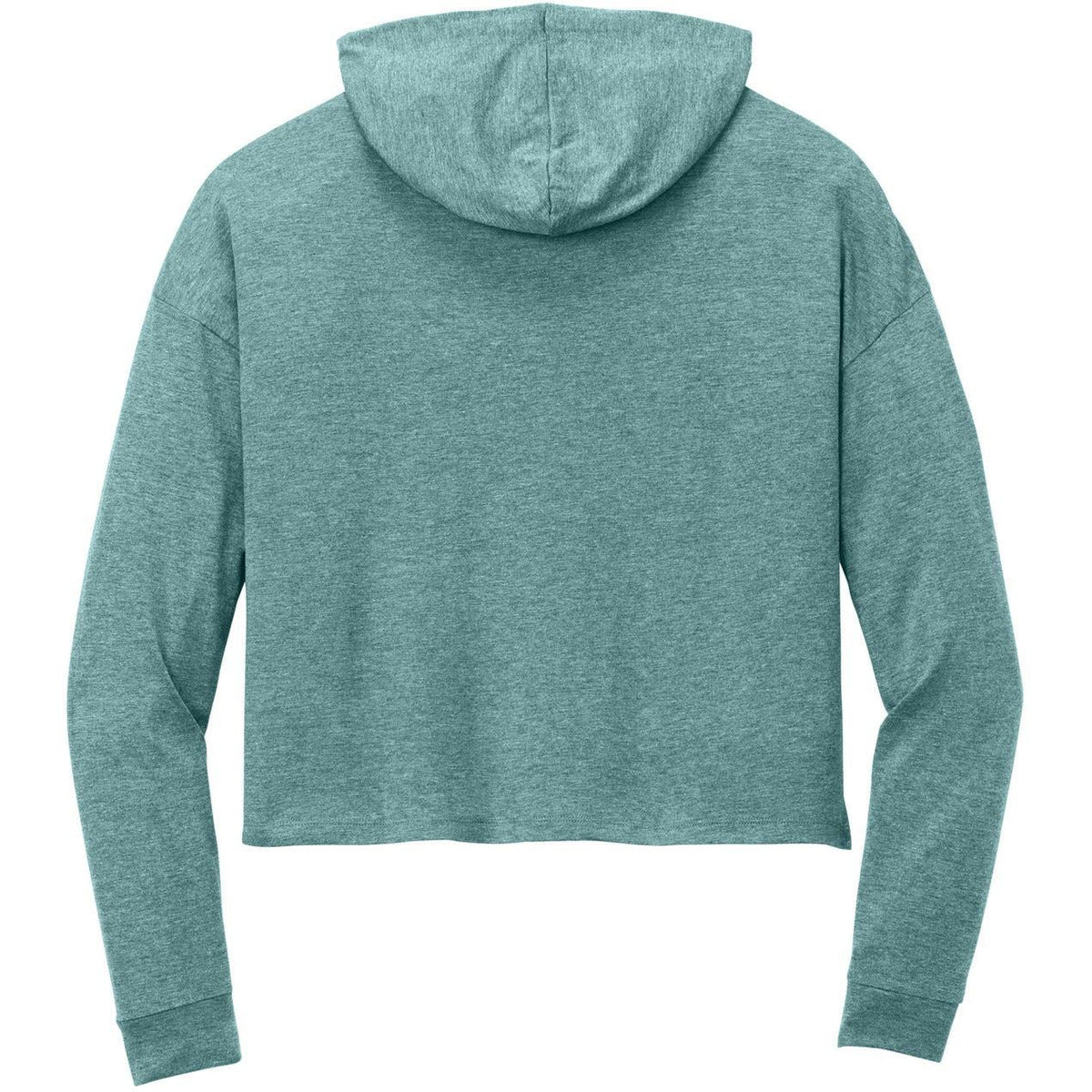no-logo District Ladies Perfect Tri Midi Long Sleeve Hoodie-New-District-Thread Logic