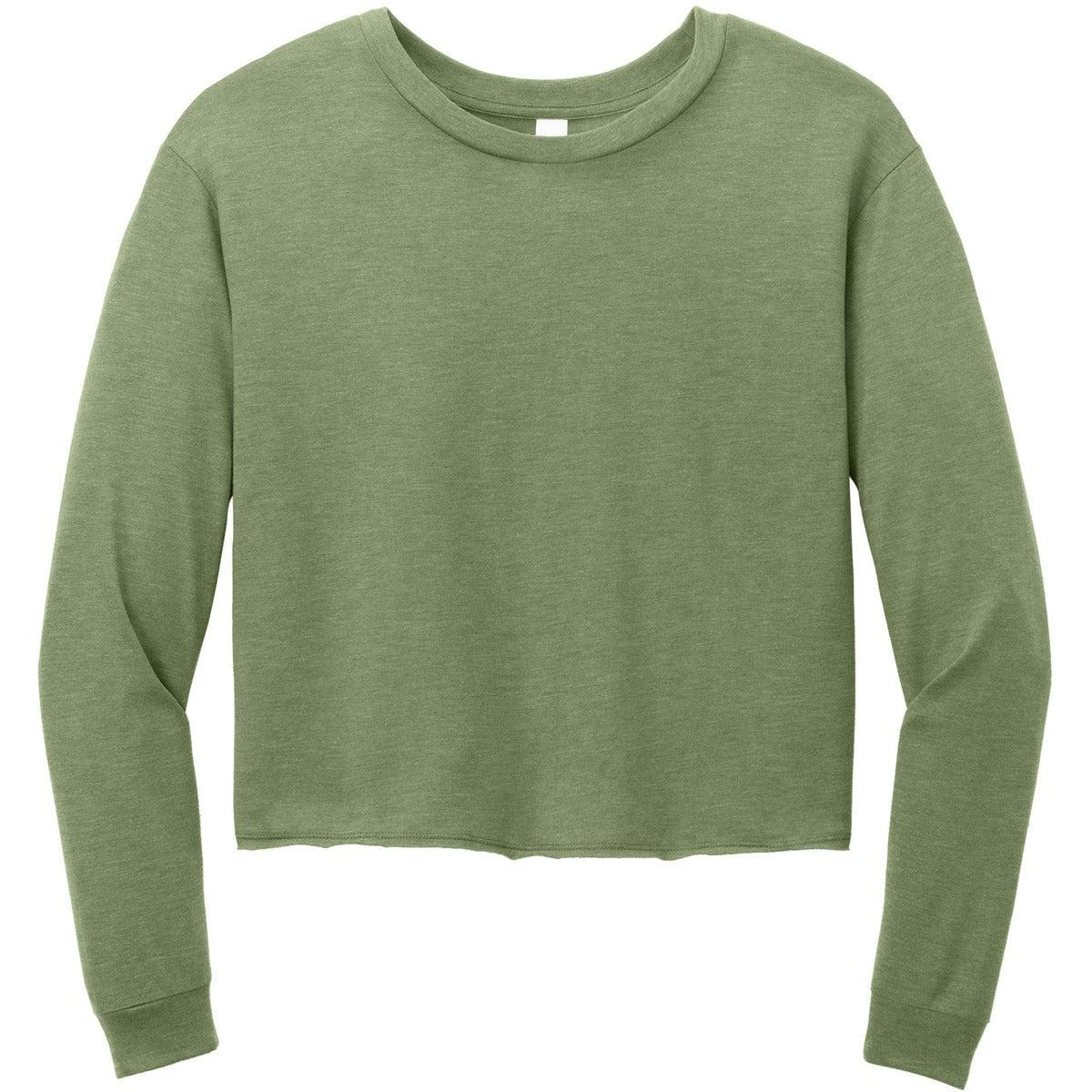 logo-left District Ladies Perfect Tri Midi Long Sleeve Tee