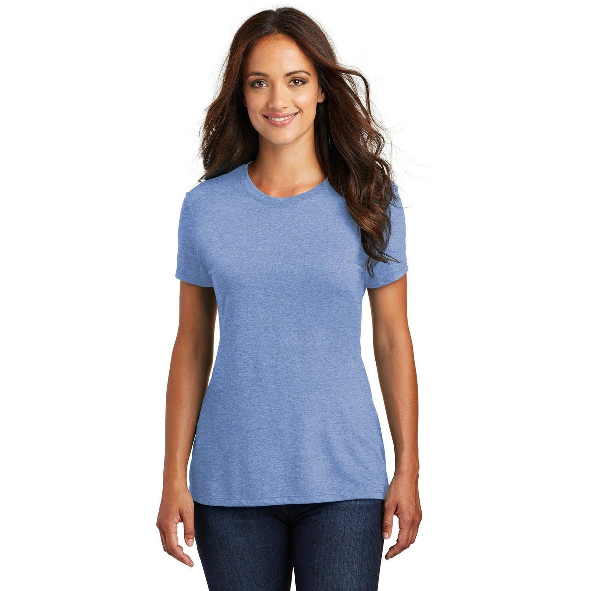 no-logo District Ladies Perfect Tri Tee-Regular-District-Thread Logic