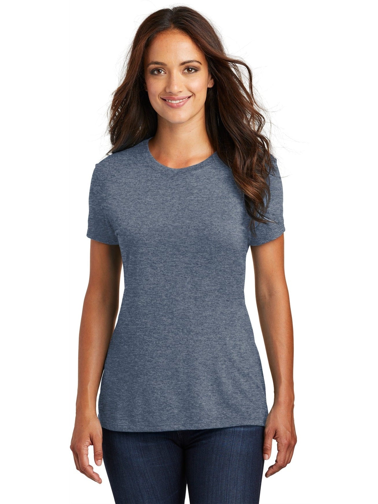 no-logo District Ladies Perfect Tri Tee-Regular-District-Thread Logic