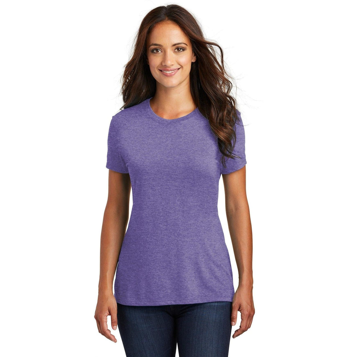 no-logo District Ladies Perfect Tri Tee-Regular-District-Thread Logic