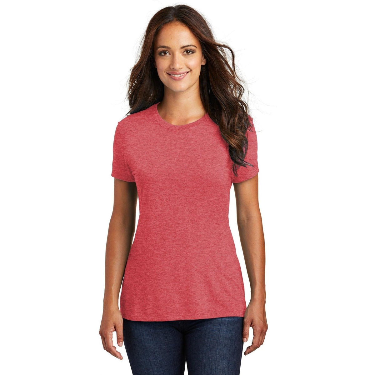 no-logo District Ladies Perfect Tri Tee-Regular-District-Thread Logic