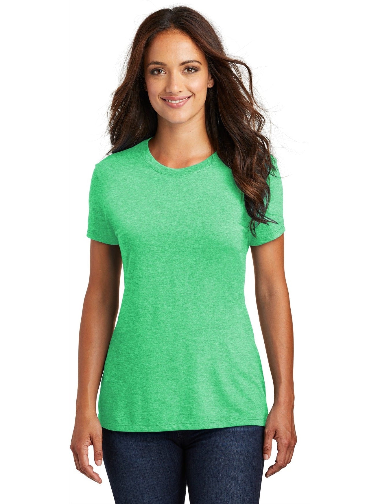 no-logo District Ladies Perfect Tri Tee-Regular-District-Thread Logic
