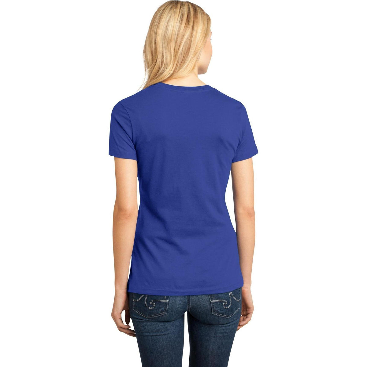 no-logo District Women's Perfect Weight Crew Tee-Polos-District-Thread Logic