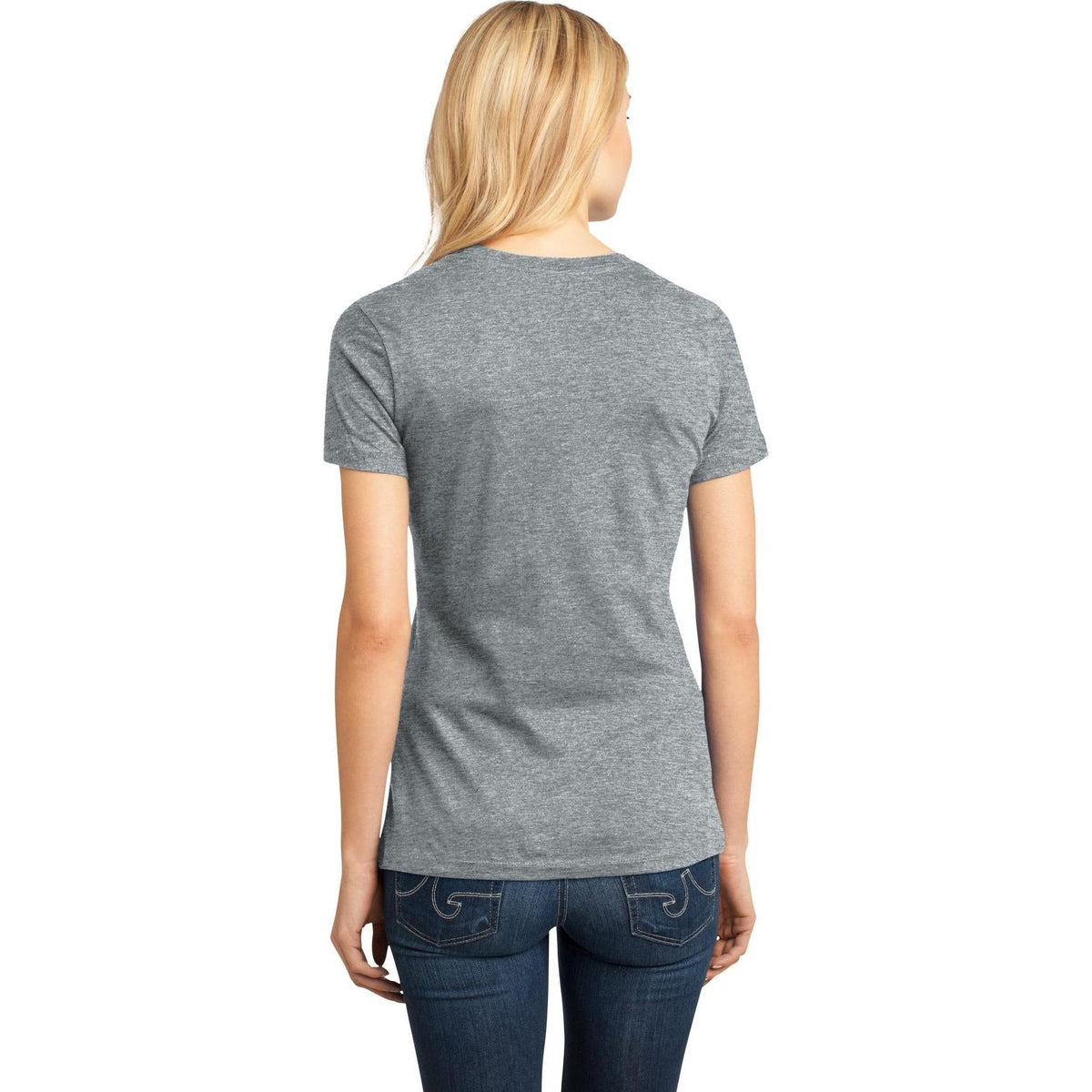 no-logo District Women's Perfect Weight Crew Tee-Polos-District-Thread Logic
