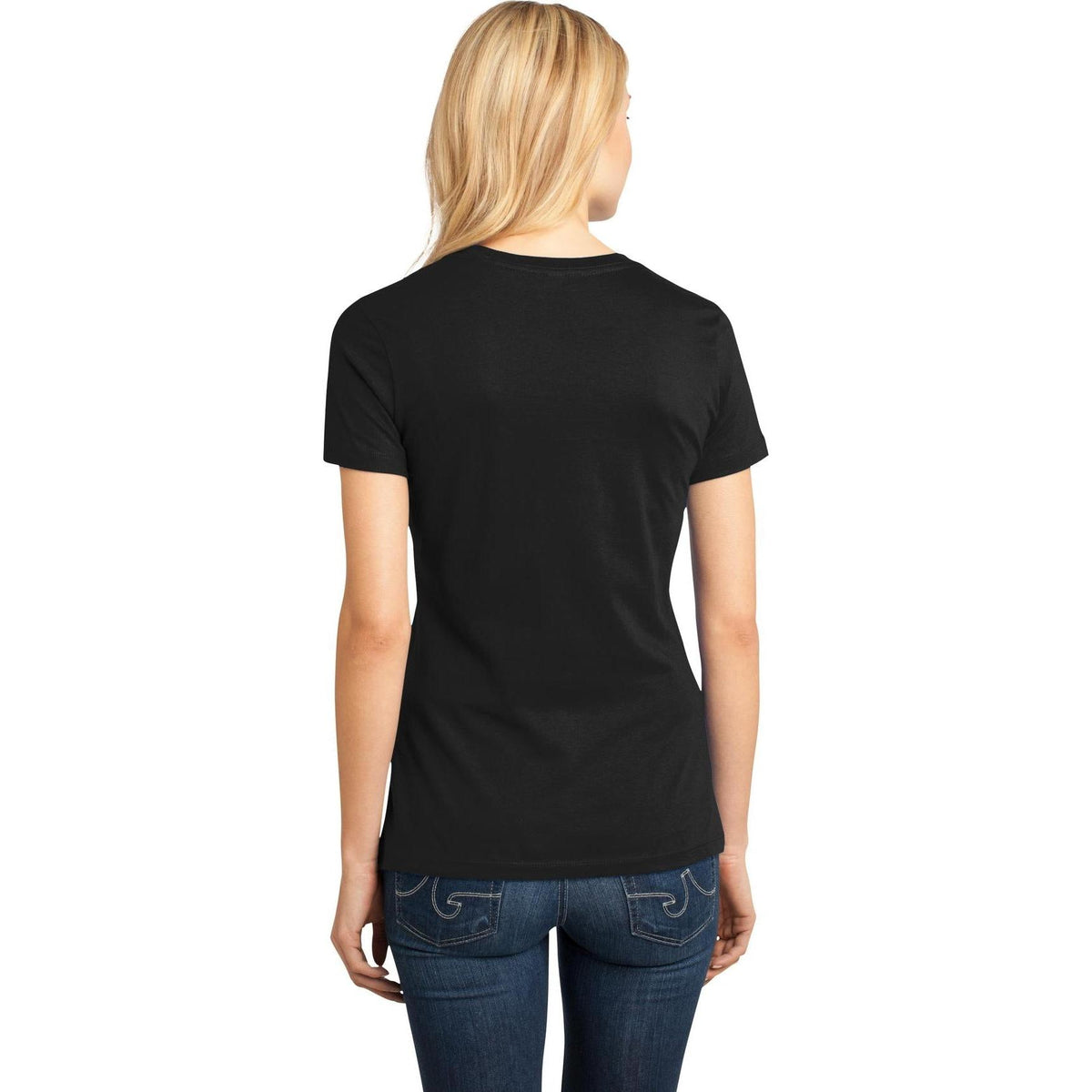 no-logo District Women's Perfect Weight Crew Tee-Polos-District-Thread Logic