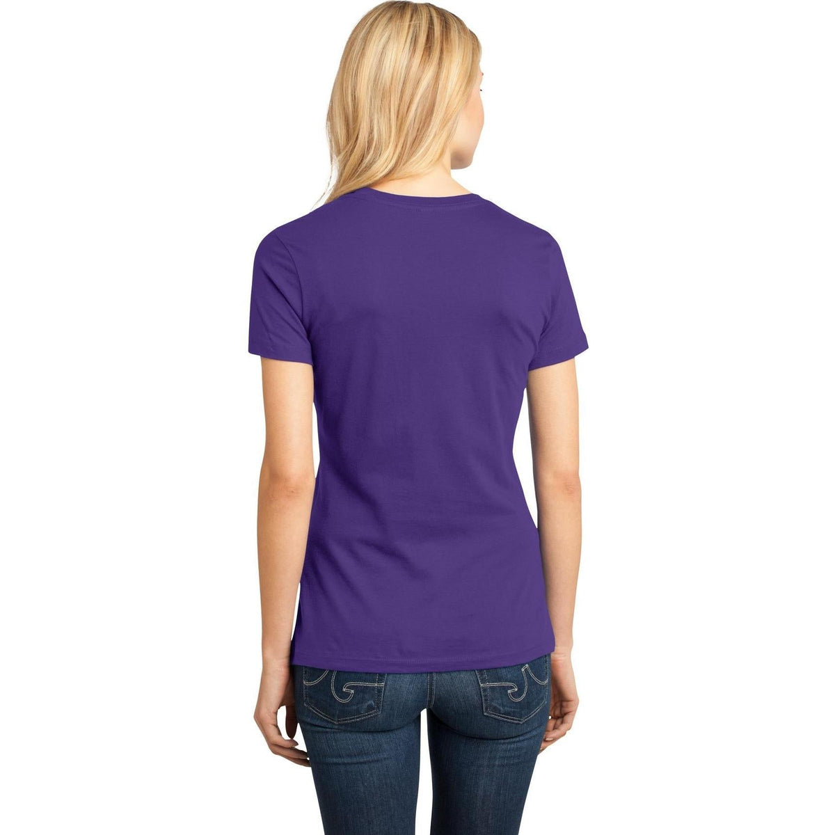 no-logo District Women's Perfect Weight Crew Tee-Polos-District-Thread Logic