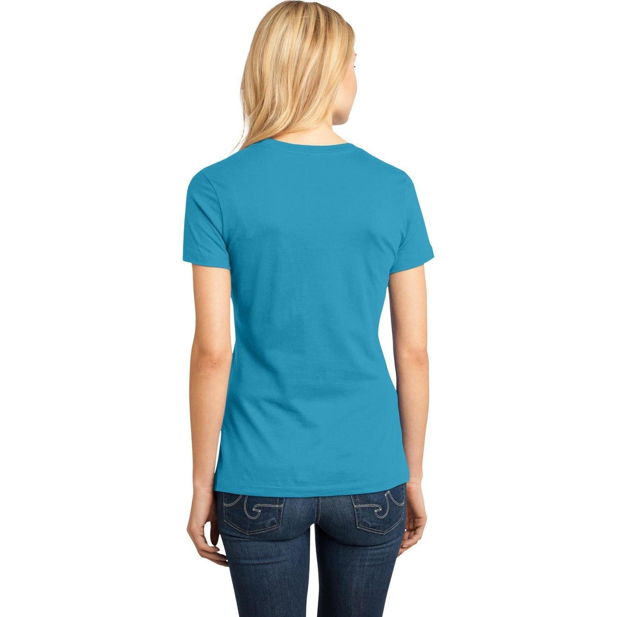 no-logo District Women's Perfect Weight Crew Tee-Polos-District-Thread Logic