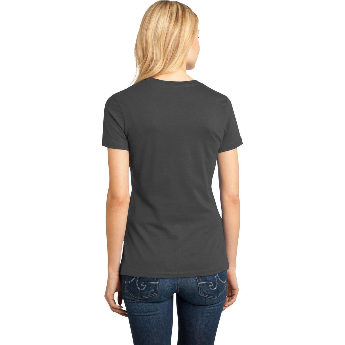 no-logo District Women's Perfect Weight Crew Tee-Polos-District-Thread Logic