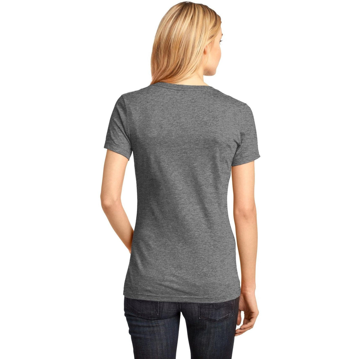 no-logo District Women's Perfect Weight V-Neck Tee-Polos-District-Thread Logic