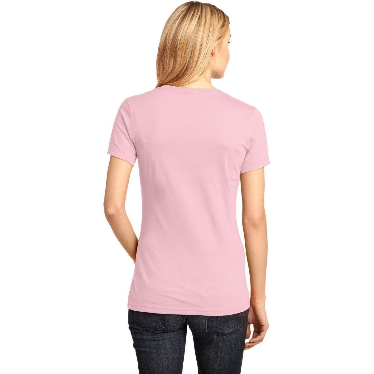 no-logo District Women's Perfect Weight V-Neck Tee-Polos-District-Thread Logic