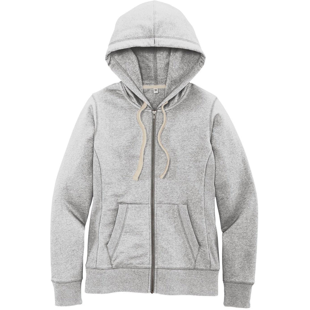 no-logo District Ladies Re-Fleece Full-Zip Hoodie