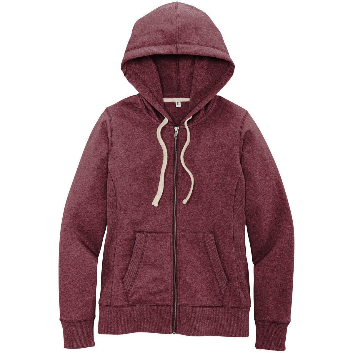 no-logo District Ladies Re-Fleece Full-Zip Hoodie