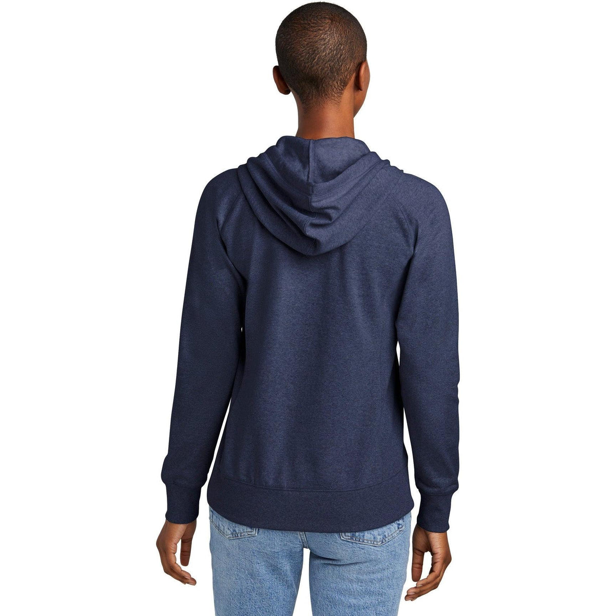 no-logo District Ladies Re-Fleece Hoodie-Regular-District-Thread Logic