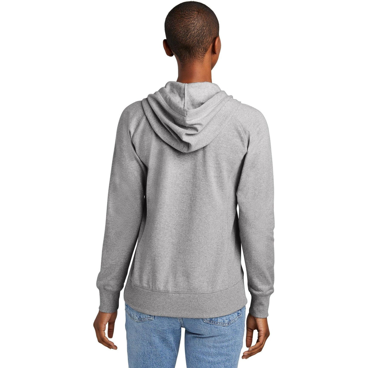 no-logo District Ladies Re-Fleece Hoodie-Regular-District-Thread Logic