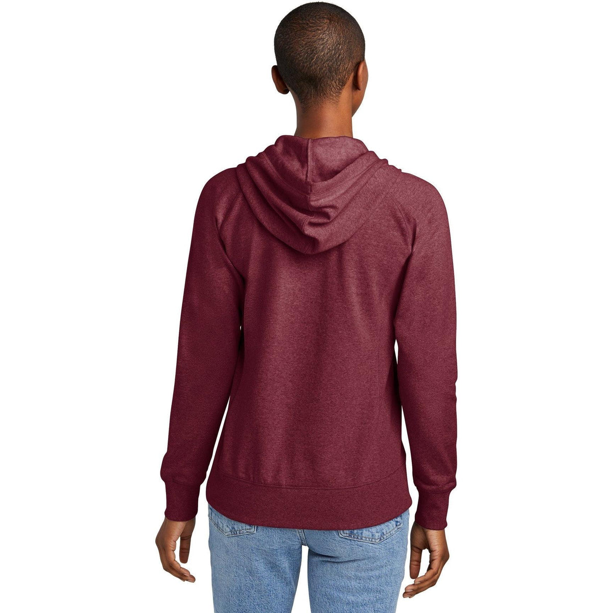 no-logo District Ladies Re-Fleece Hoodie-Regular-District-Thread Logic