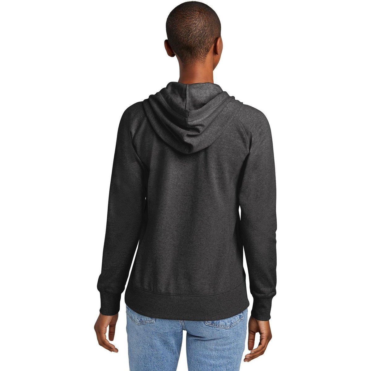 no-logo District Ladies Re-Fleece Hoodie-Regular-District-Thread Logic