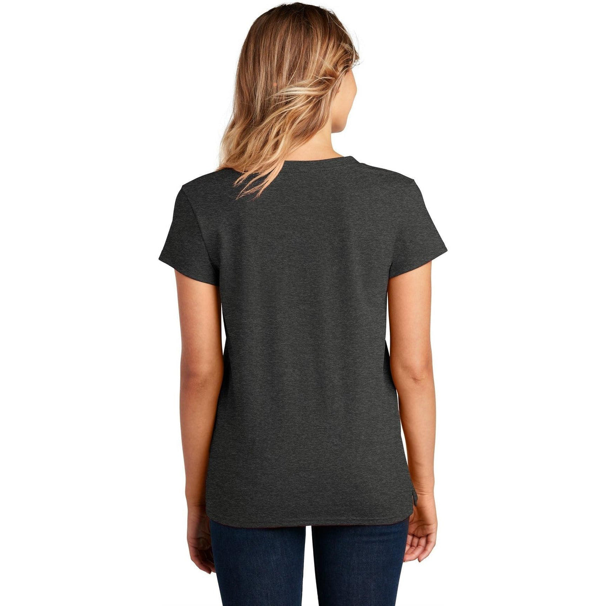 no-logo District Women's Re-Tee V-Neck-Polos-District-Thread Logic