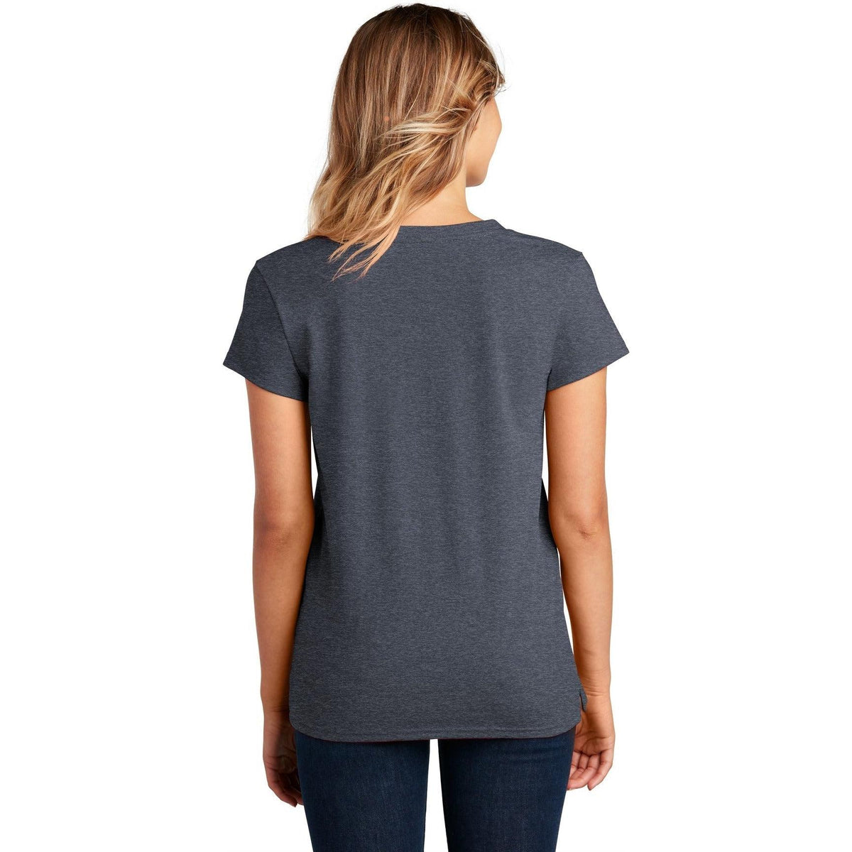 no-logo District Women's Re-Tee V-Neck-Polos-District-Thread Logic