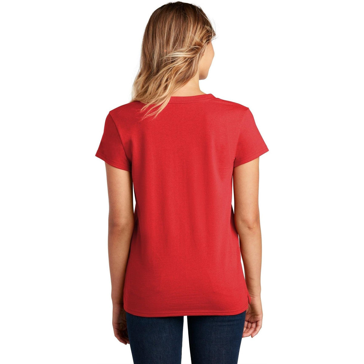 no-logo District Women's Re-Tee V-Neck-Polos-District-Thread Logic