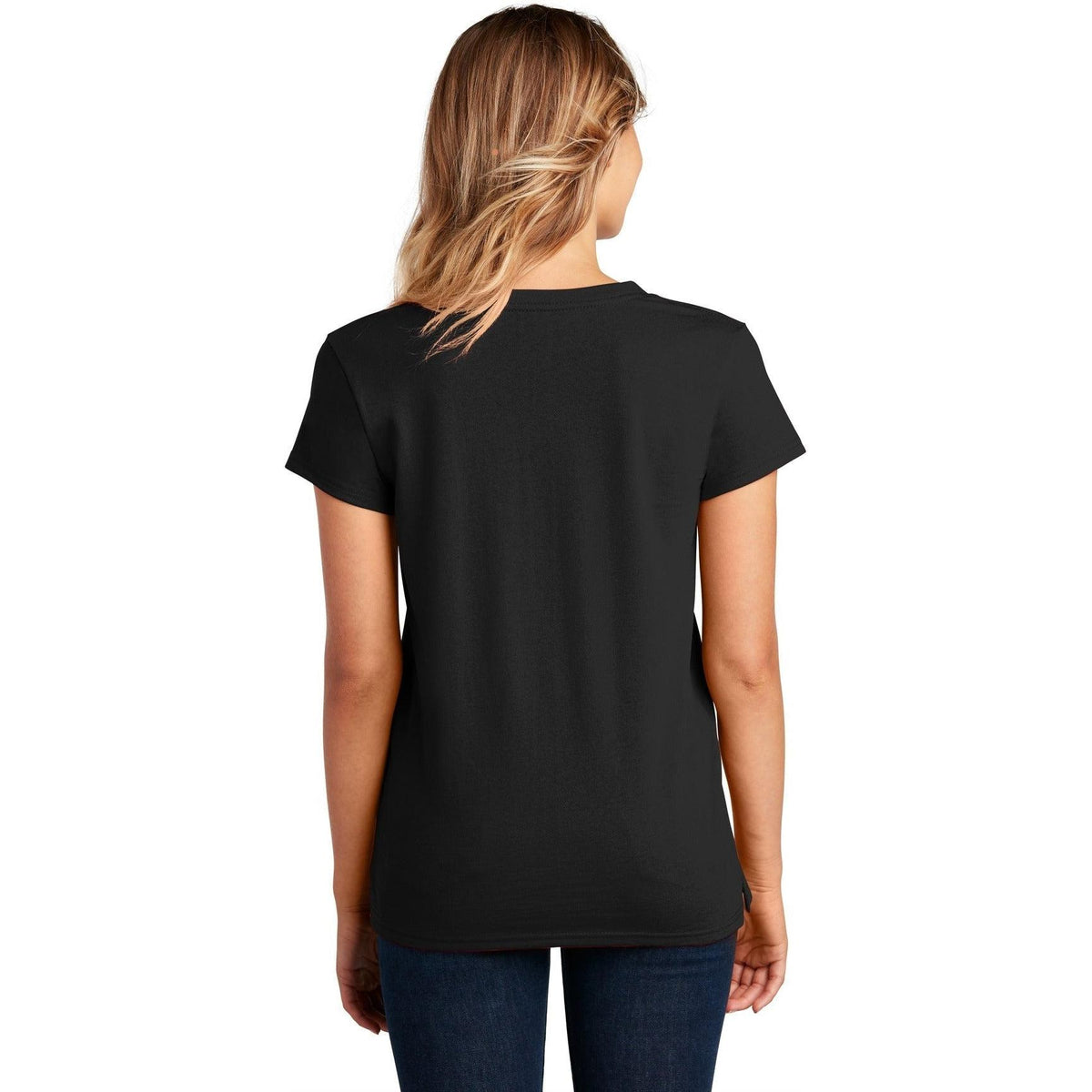 no-logo District Women's Re-Tee V-Neck-Polos-District-Thread Logic