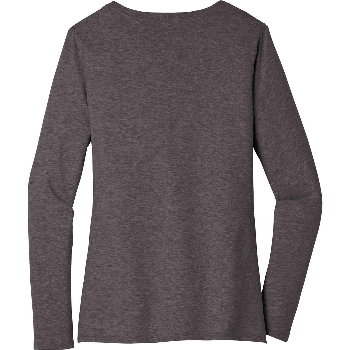 no-logo District Ladies Very Important Tee Long Sleeve V-Neck-Regular-District-Thread Logic