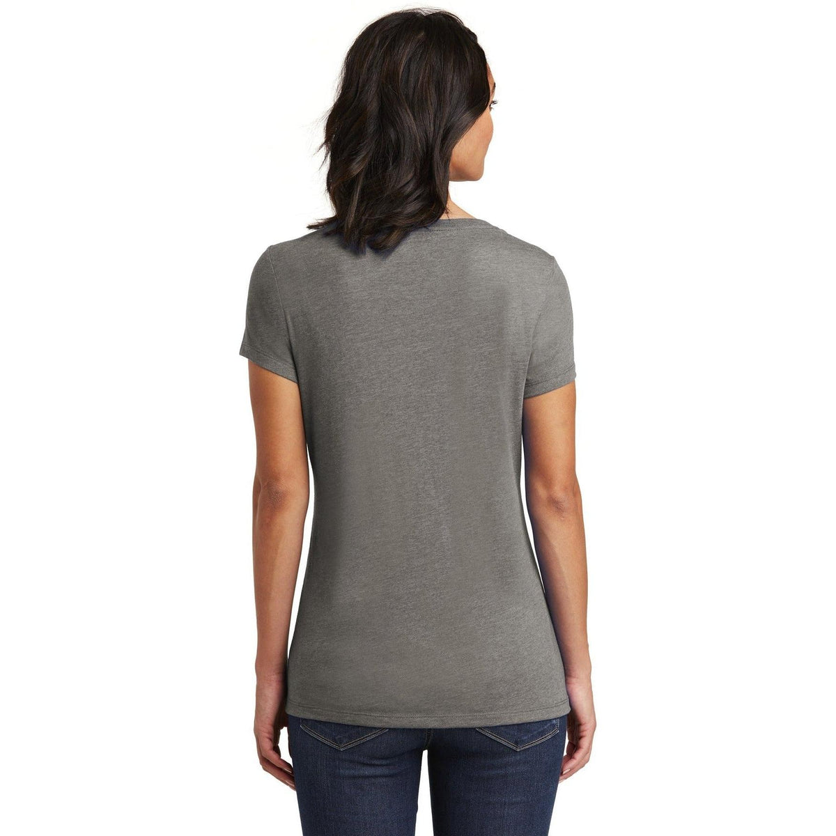 no-logo District Ladies Very Important Tee V-Neck-Regular-District-Thread Logic