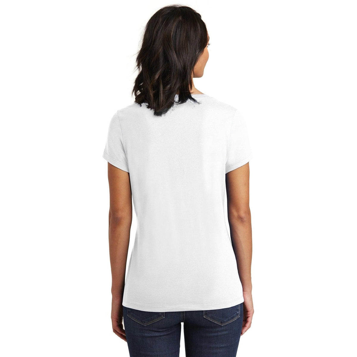 no-logo District Ladies Very Important Tee V-Neck-Regular-District-Thread Logic