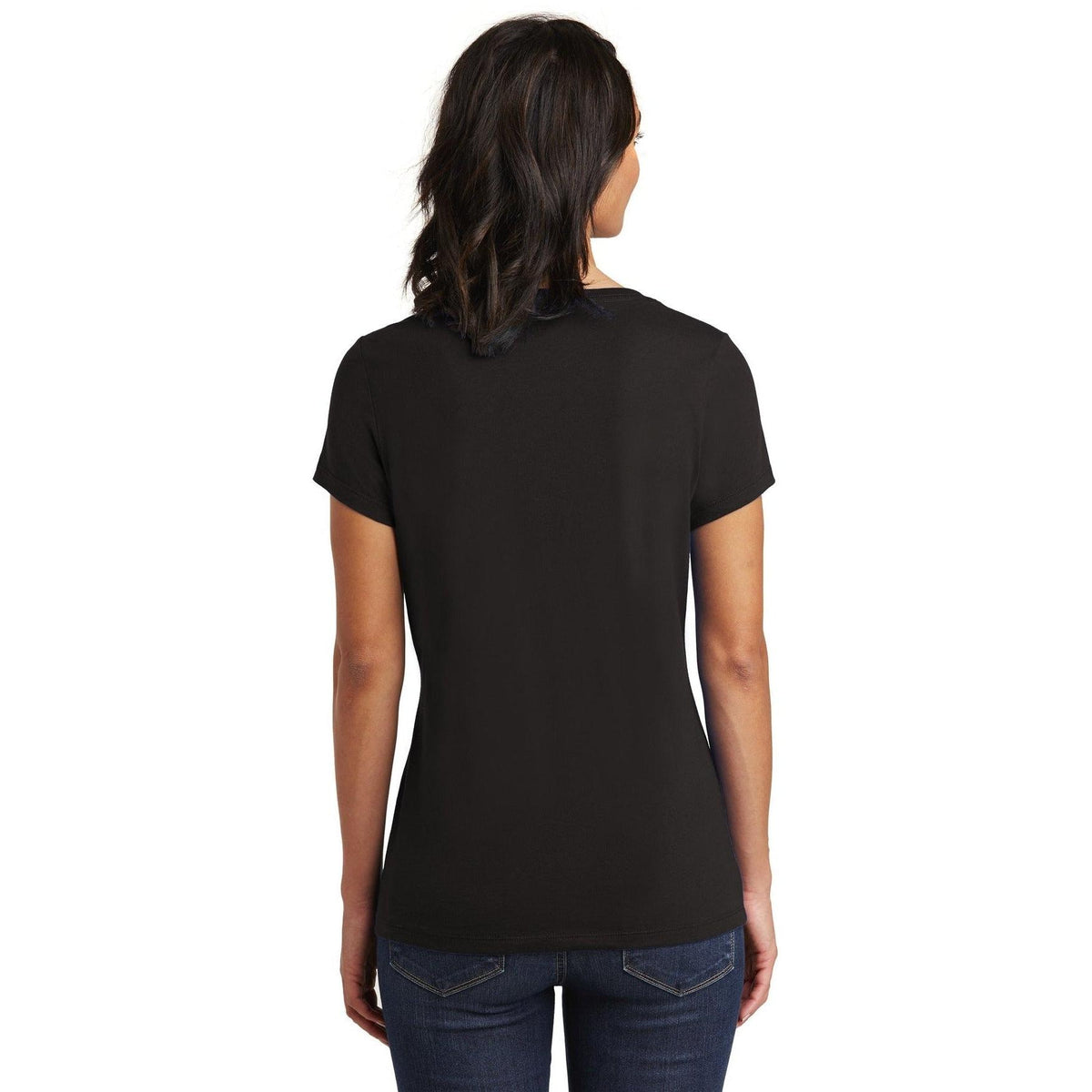 no-logo District Ladies Very Important Tee V-Neck-Regular-District-Thread Logic