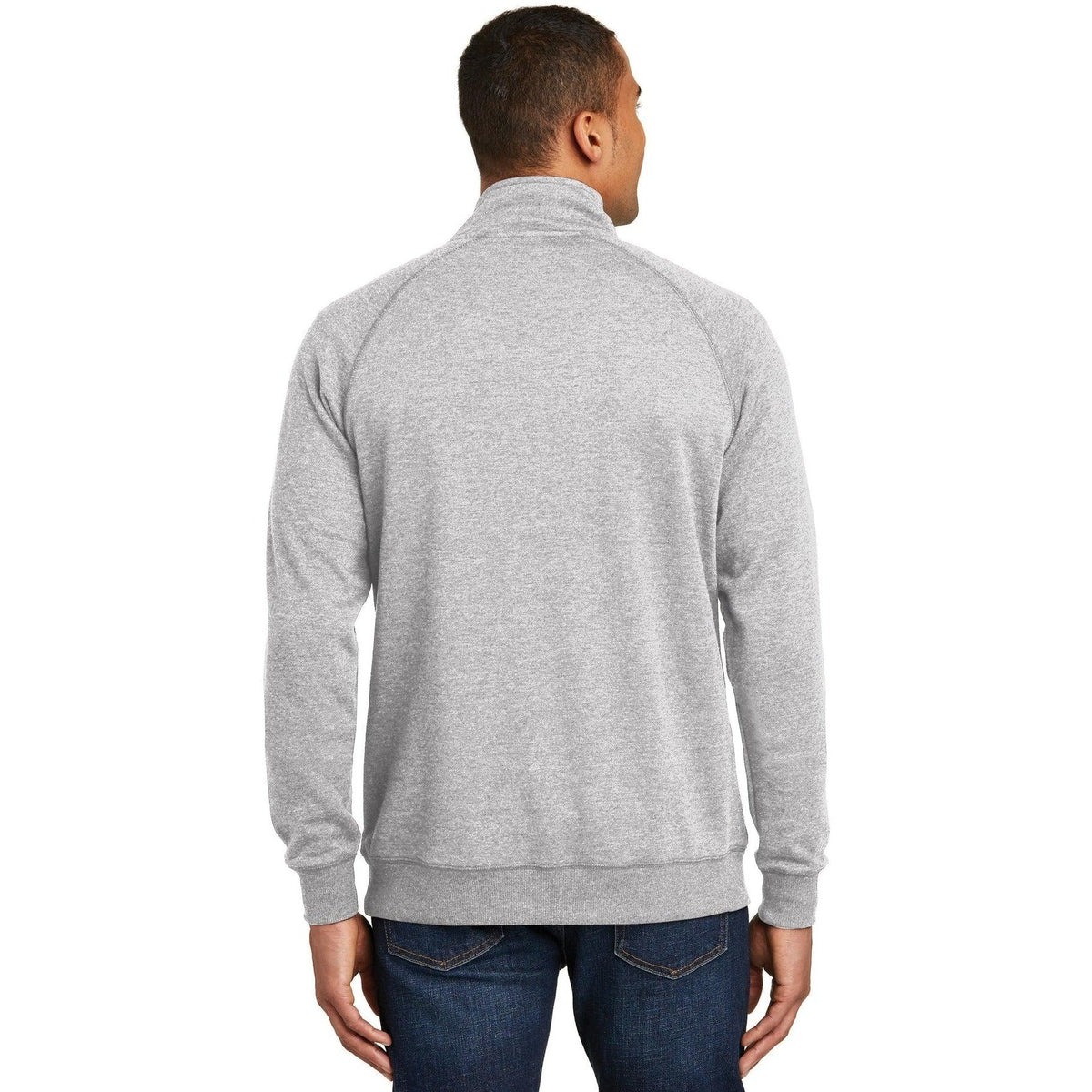 no-logo District Lightweight Fleece 1/4-Zip-Quarter Zips-District-Thread Logic