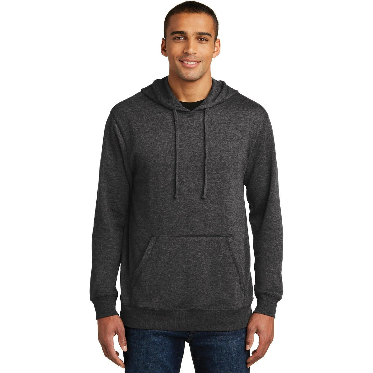 no-logo District Lightweight Fleece Hoodie-Regular-District-Thread Logic