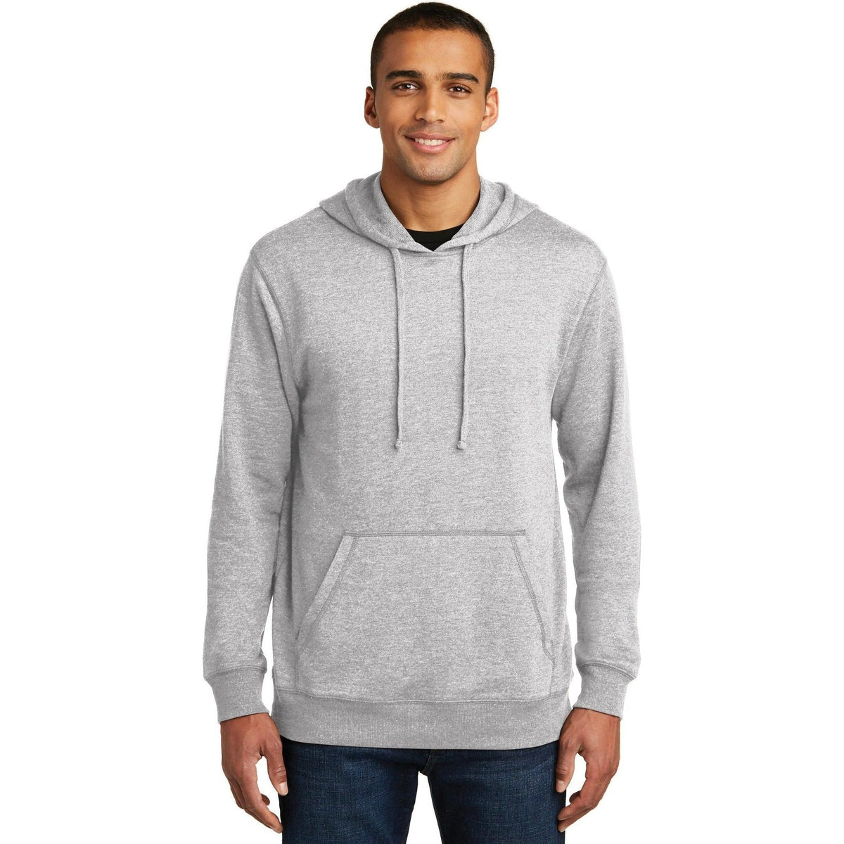 no-logo District Lightweight Fleece Hoodie-Regular-District-Thread Logic