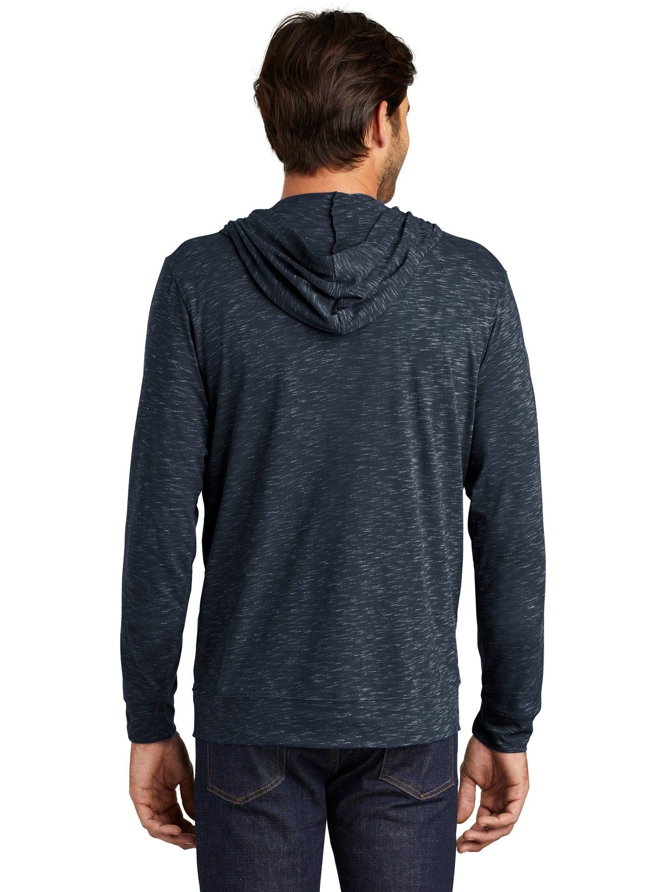 District DT565 Full-Zip Sweatshirt with Custom Embroidery