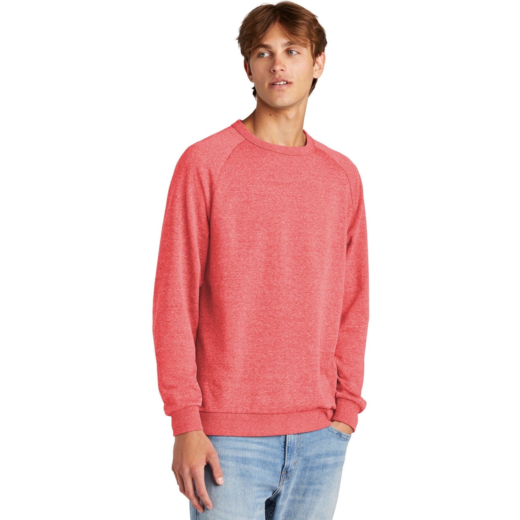 no-logo District Perfect Tri Fleece Crewneck Sweatshirt-Apparel-District-Thread Logic