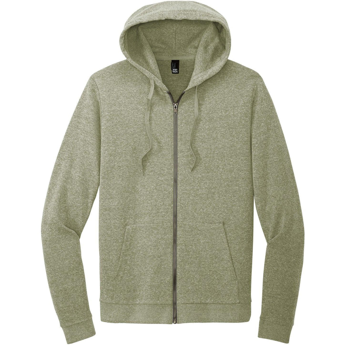 no-logo District Perfect Tri Fleece Full-Zip Hoodie