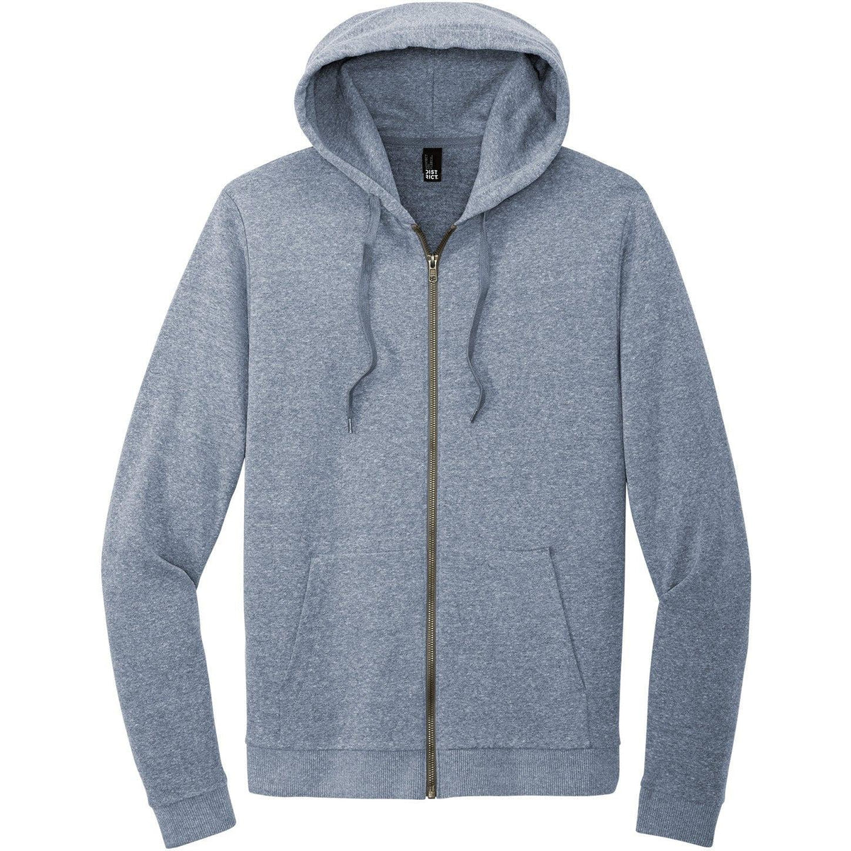 no-logo District Perfect Tri Fleece Full-Zip Hoodie