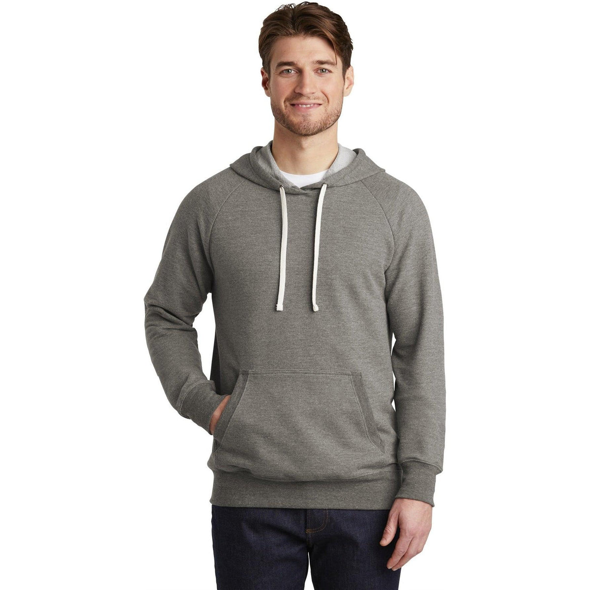 no-logo District Perfect Tri French Terry Hoodie-Hoodies-District-Thread Logic