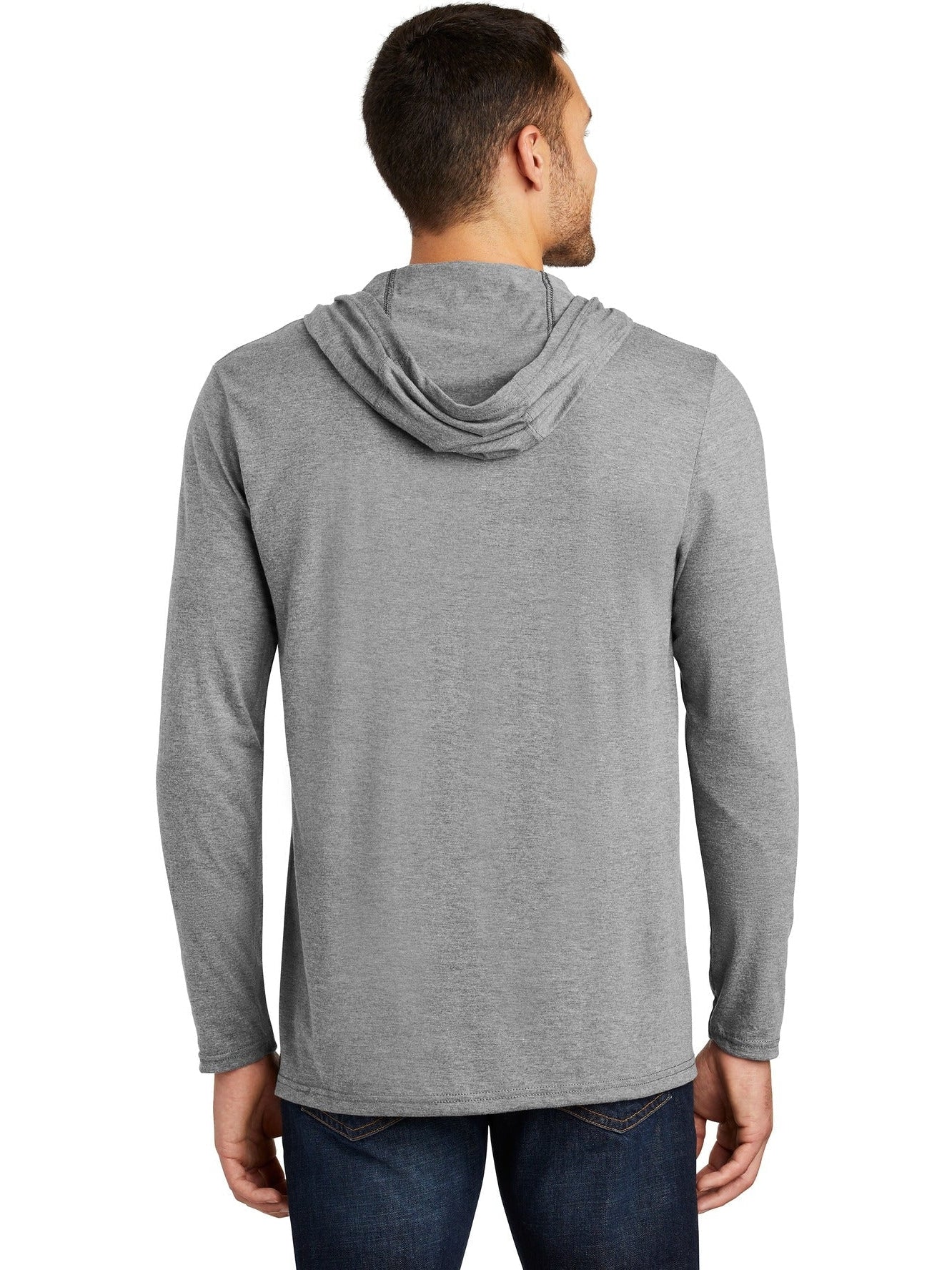 no-logo District Perfect Tri Long Sleeve Hoodie-Regular-District-Thread Logic