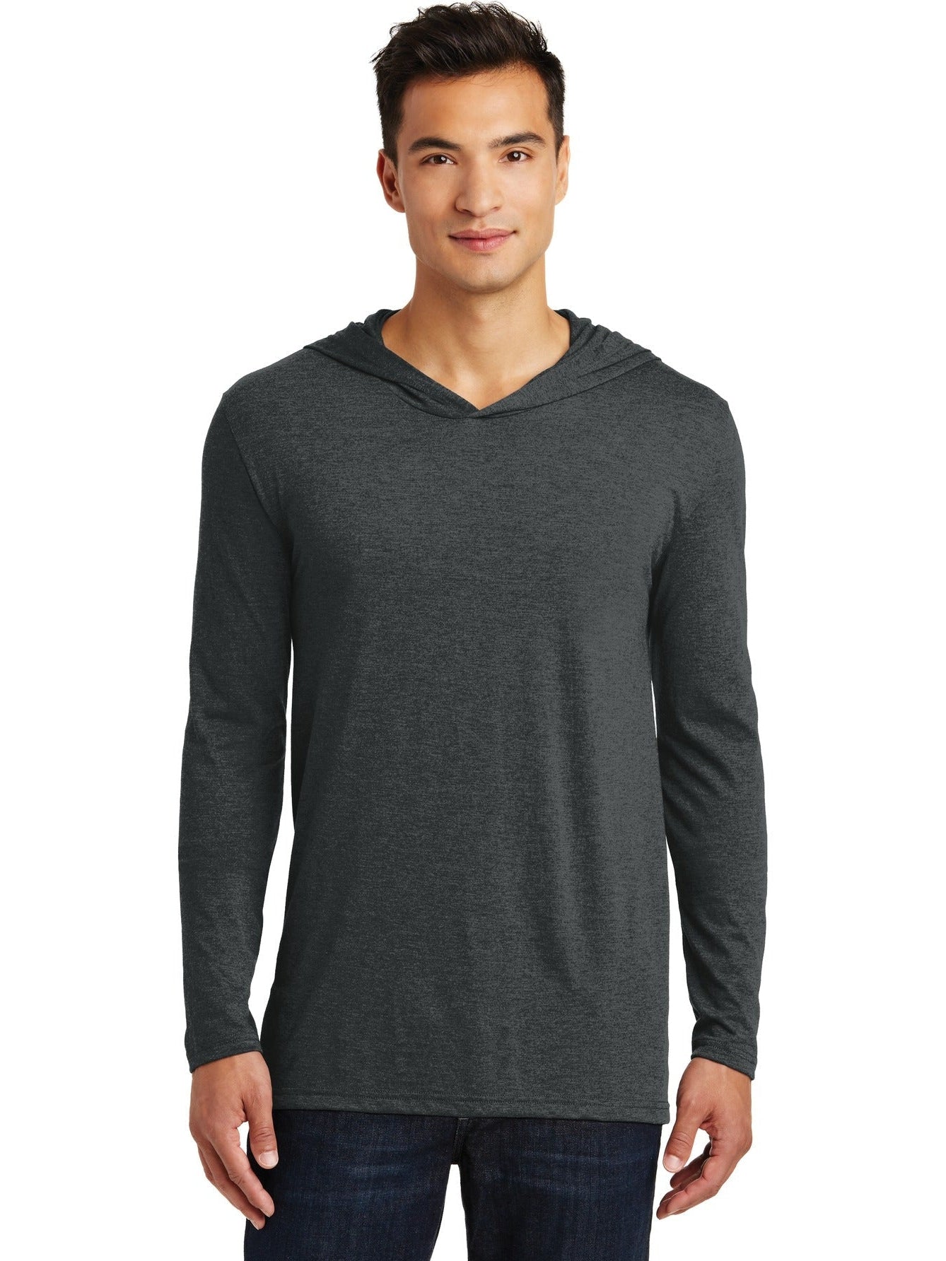 no-logo District Perfect Tri Long Sleeve Hoodie-Regular-District-Thread Logic