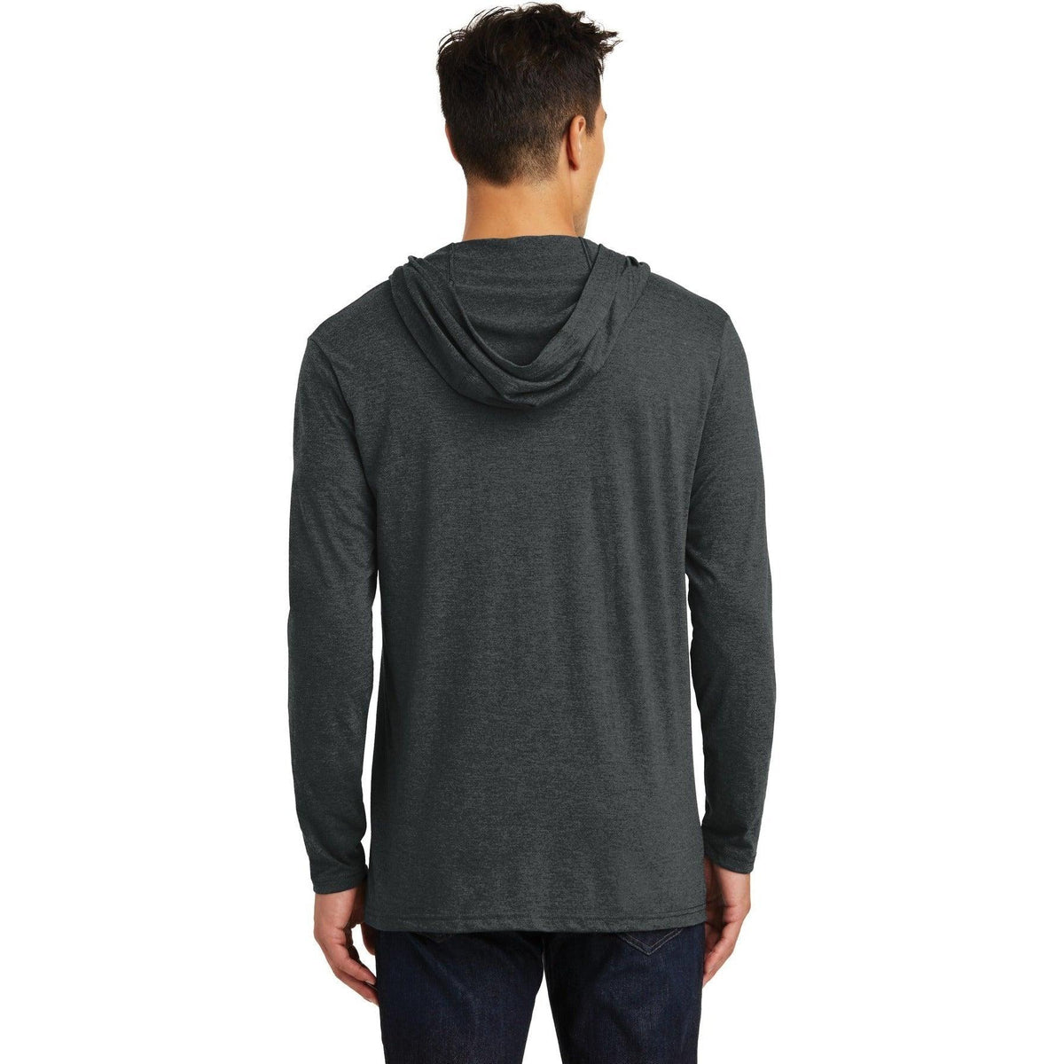 no-logo District Perfect Tri Long Sleeve Hoodie-Regular-District-Thread Logic