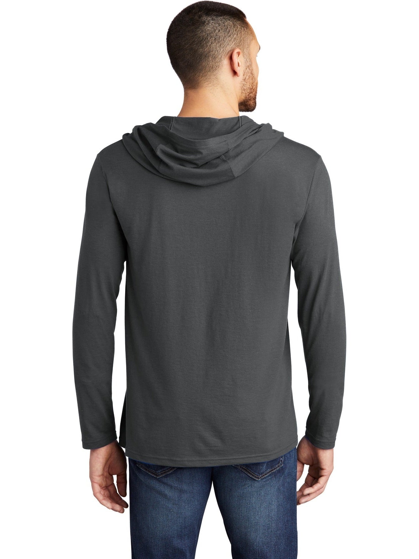 no-logo District Perfect Tri Long Sleeve Hoodie-Regular-District-Thread Logic