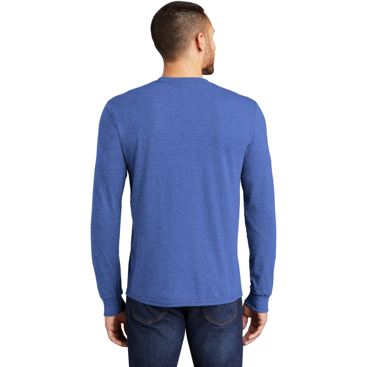 no-logo District Perfect Tri Long Sleeve Tee-Regular-District-Thread Logic