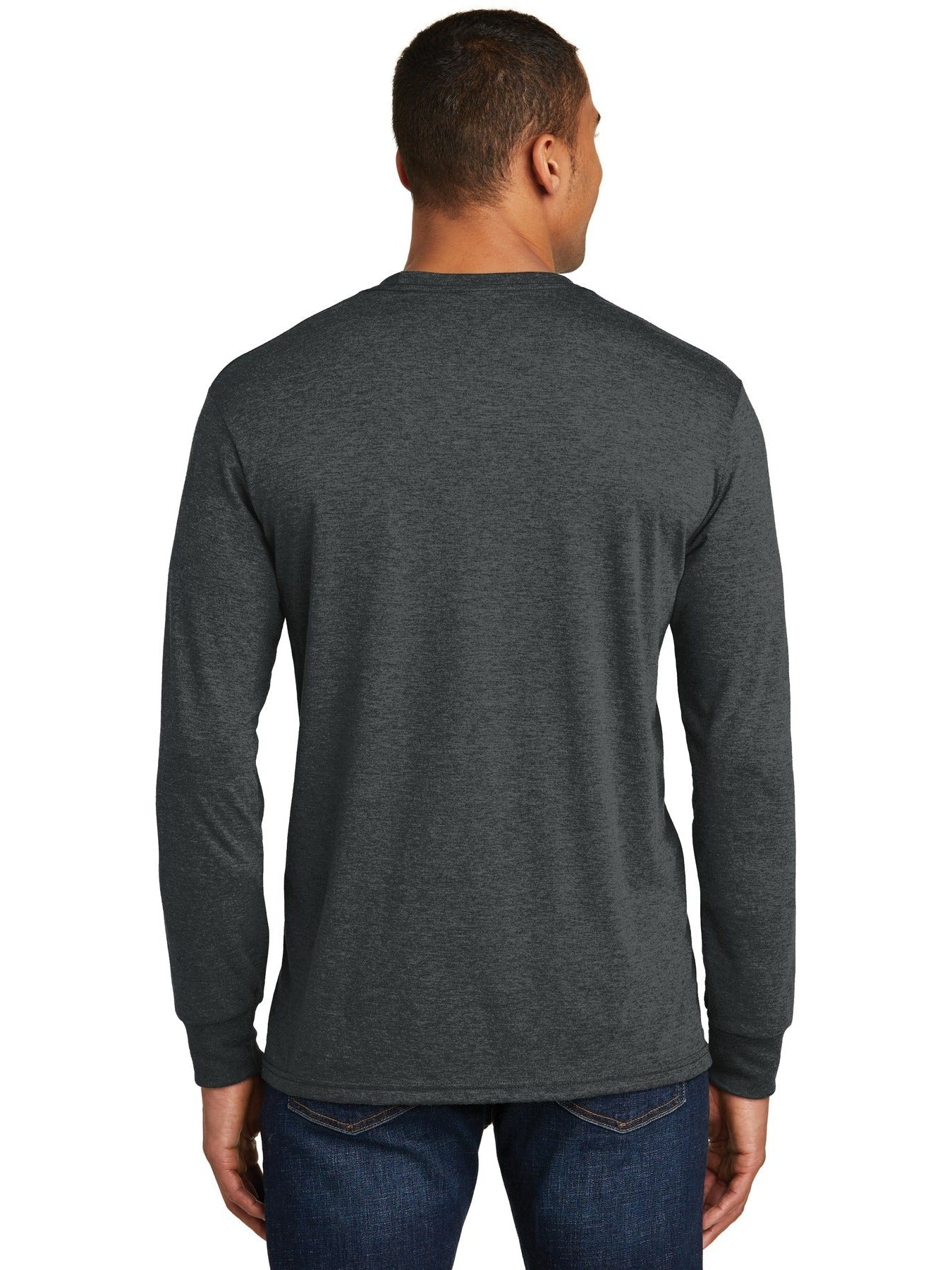no-logo District Perfect Tri Long Sleeve Tee-Regular-District-Thread Logic