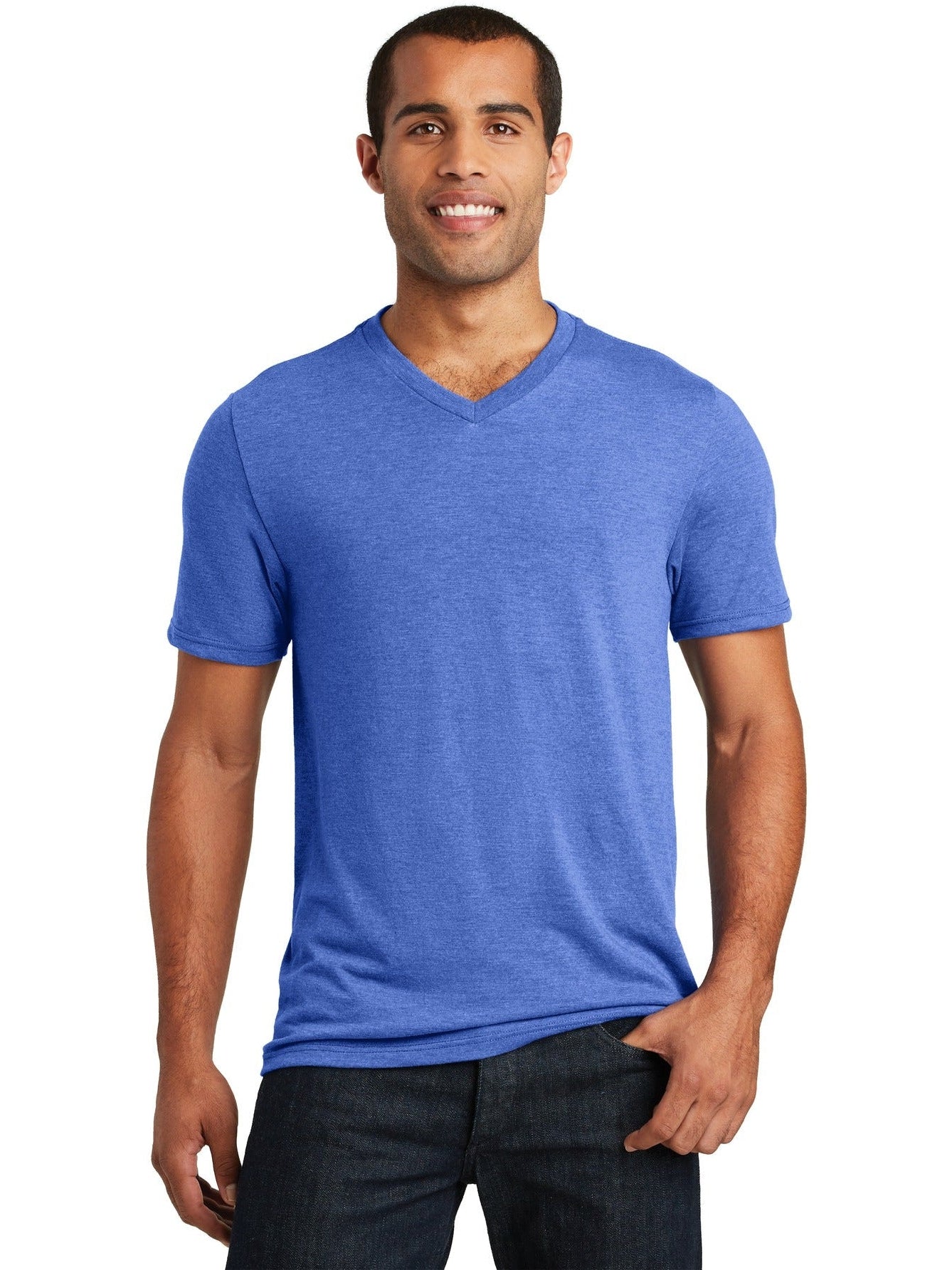 no-logo District Perfect Tri V-Neck Tee-Regular-District-Thread Logic