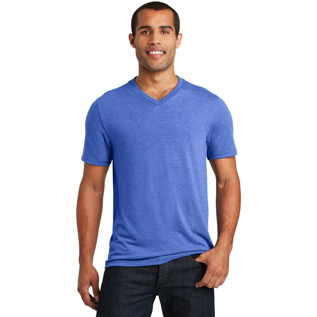no-logo District Perfect Tri V-Neck Tee-Regular-District-Thread Logic