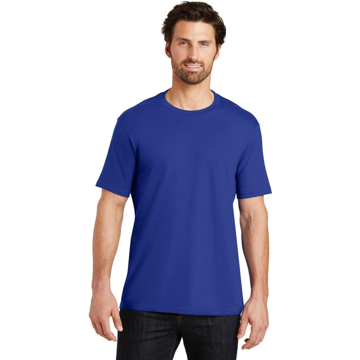 no-logo District Perfect Weight Crew Tee-Polos-District-Thread Logic