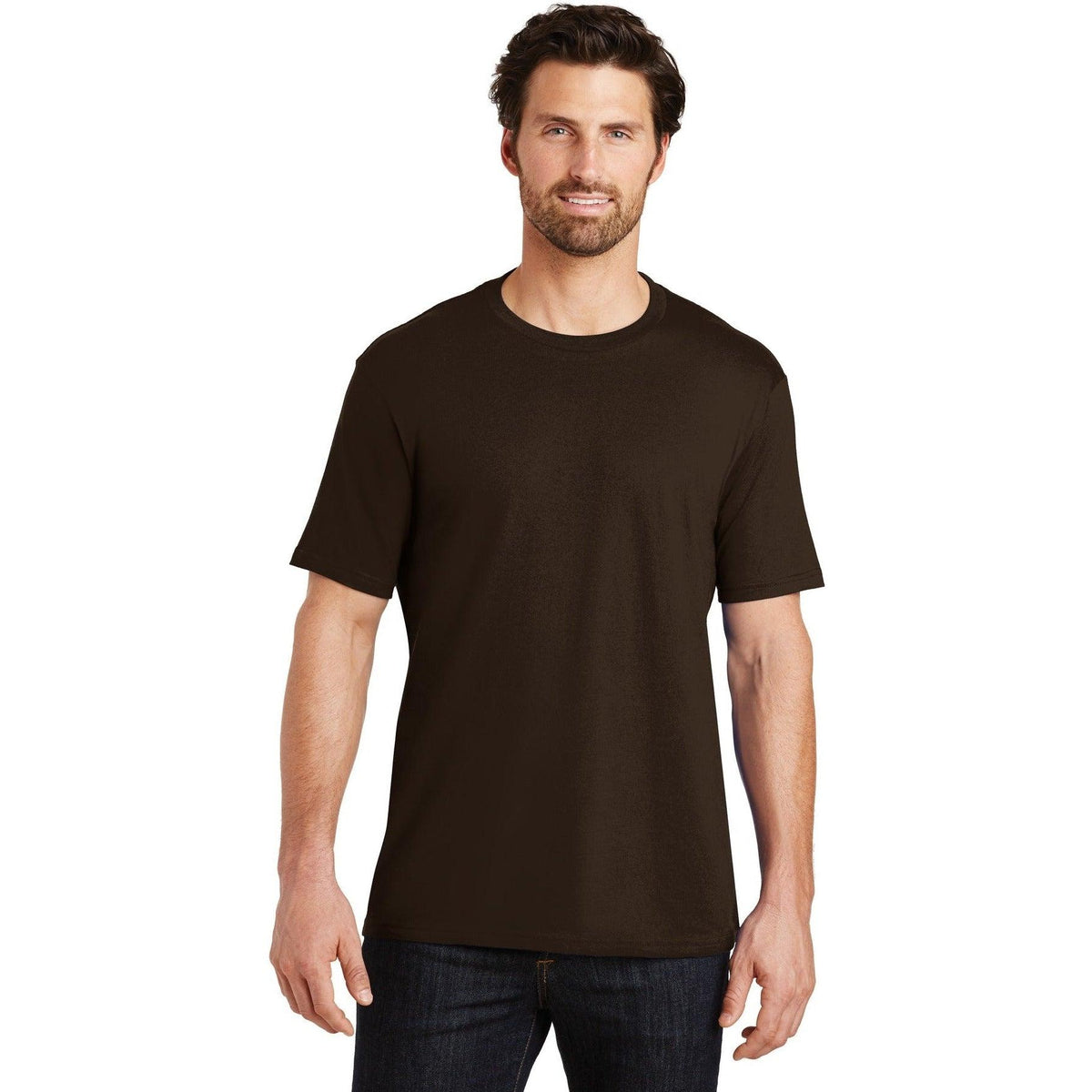 no-logo District Perfect Weight Crew Tee-Polos-District-Thread Logic