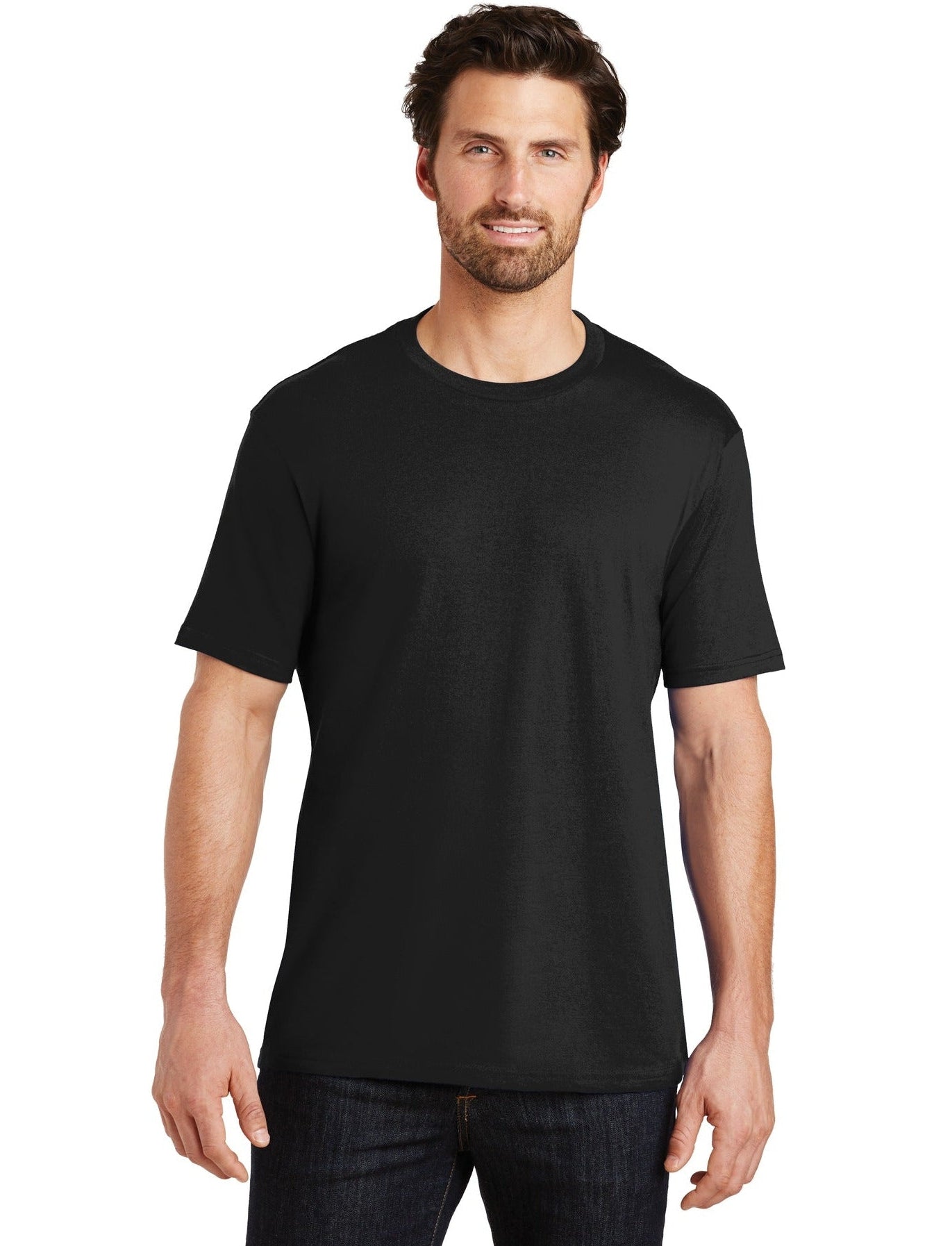 no-logo District Perfect Weight Crew Tee-Regular-District-Thread Logic