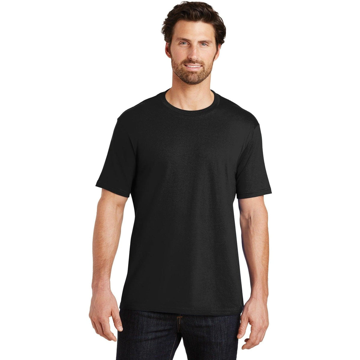 no-logo District Perfect Weight Crew Tee-Polos-District-Thread Logic
